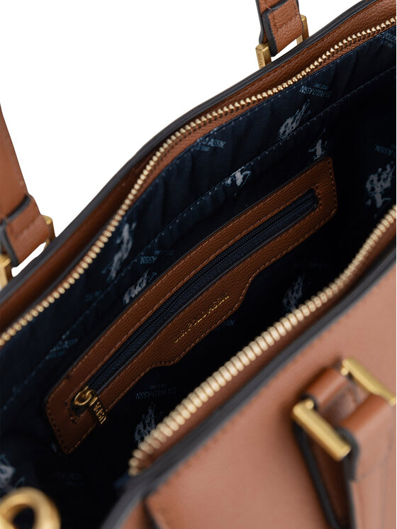 U.S. Polo Assn. U.S. Polo Assn. Дамска чанта BIUXT8485WVP Кафяв