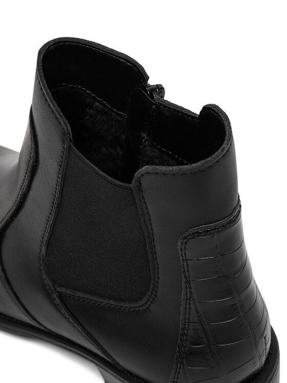 Remonte Remonte Klassische Stiefeletten D0F70-00 Schwarz