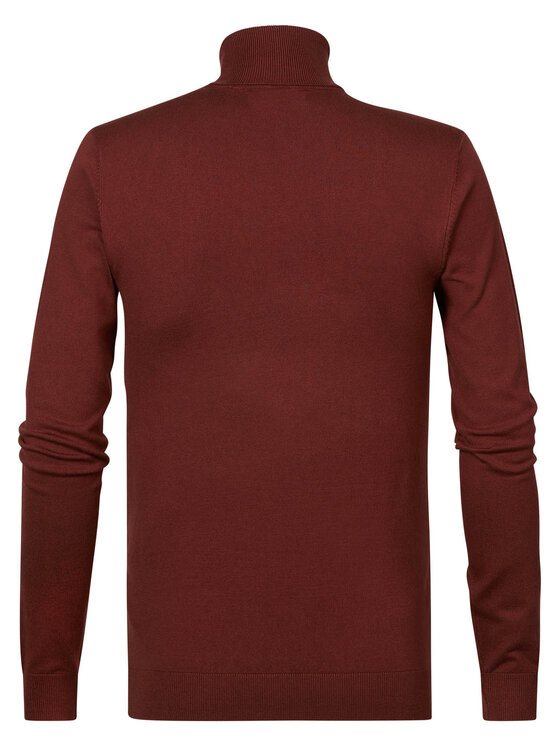 Petrol Industries Petrol Industries Rolák M-3030-KWC002 Bordó Slim Fit
