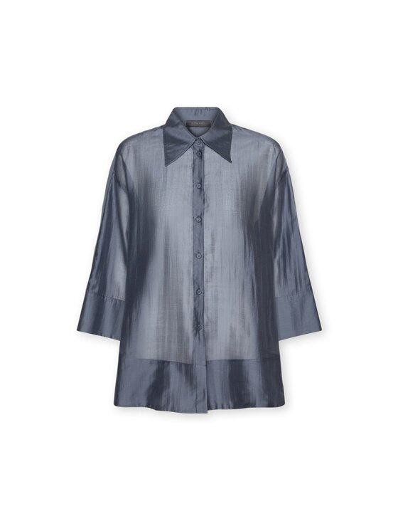 Elena Mirò Elena Mirò Camicia 5019Z000024N023 Blu Boxy Fit