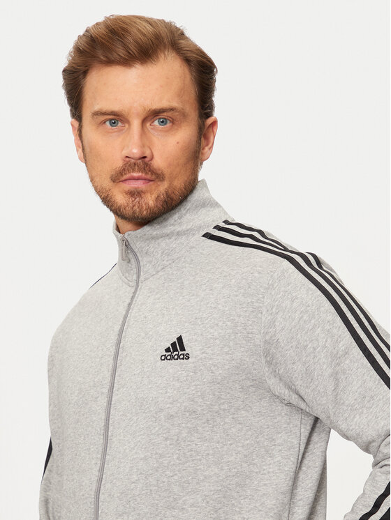 adidas adidas Спортивний костюм Basic 3-Stripes IA3073 Сірий Regular Fit