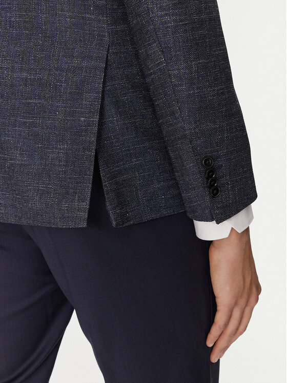 BOSS BOSS Giacca da abito H-Hutson-251 50539804 Blu scuro Regular Fit