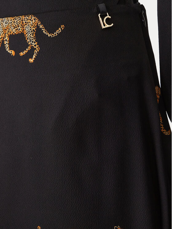 LOLA CASADEMUNT LOLA CASADEMUNT Maksi sijonas LS2608008 Juoda Regular Fit