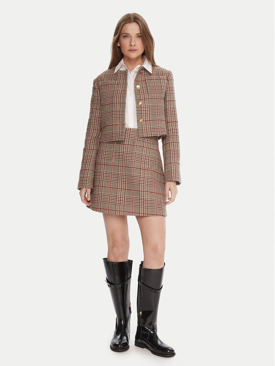 Tommy Hilfiger Tommy Hilfiger Sakoi WW0WW46752 Bež Regular Fit