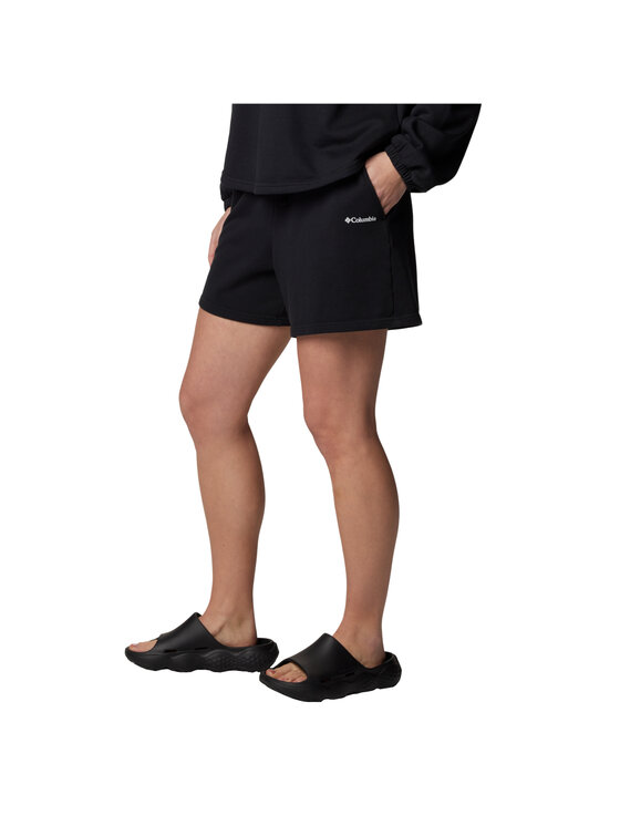 Columbia Columbia Szorty sportowe Columbia Trek French Terry Wmns Shorts Czarny Regular Fit