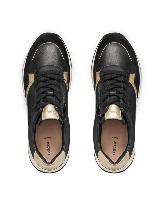 Geox Geox Sneakersy D Desya D6500A 08522 C9258 Čierna