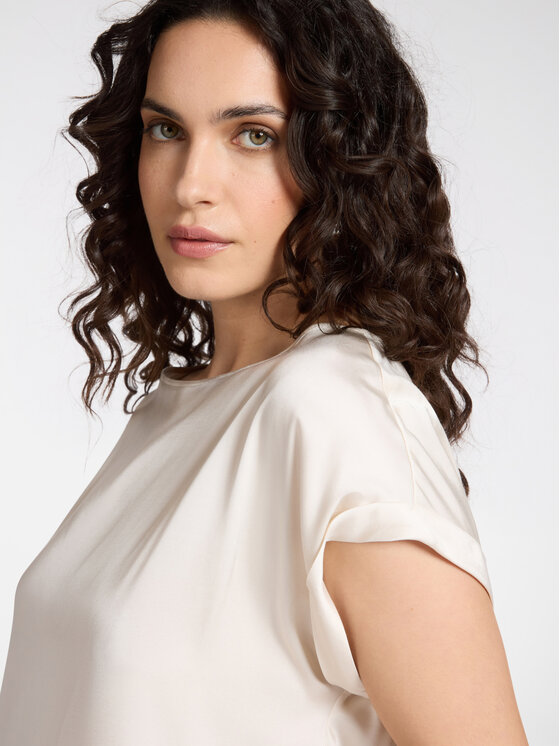 Elena Mirò Elena Mirò Blusa 2086P100217N002 Crema Regular Fit