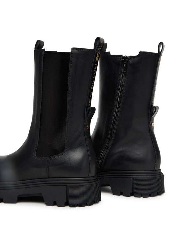 Elisabetta Franchi Elisabetta Franchi Μποτάκια Chelsea Boot F4A5-E0416-1251 D Μαύρο