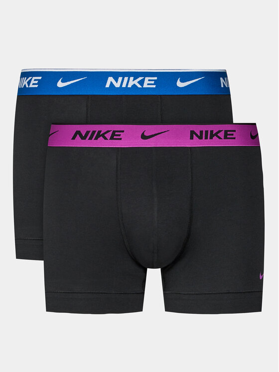 Nike Súprava 2 kusov boxeriek 0000KE1085 Čierna