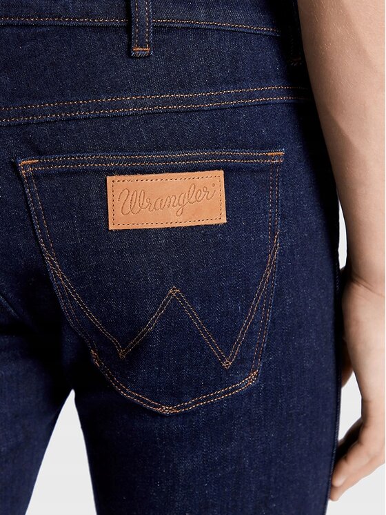Wrangler Wrangler Jeansy Larston Niebieski Slim Fit