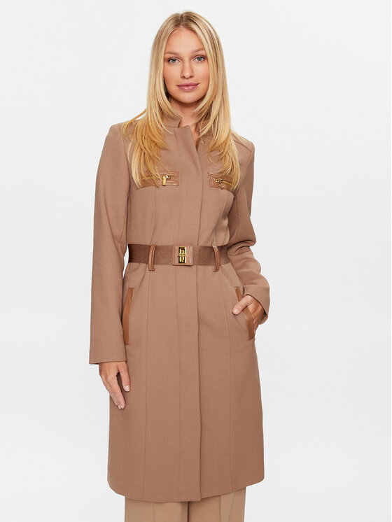 Marciano Guess Prehodni plašč 2BGL02 8827Z Rjava Regular Fit