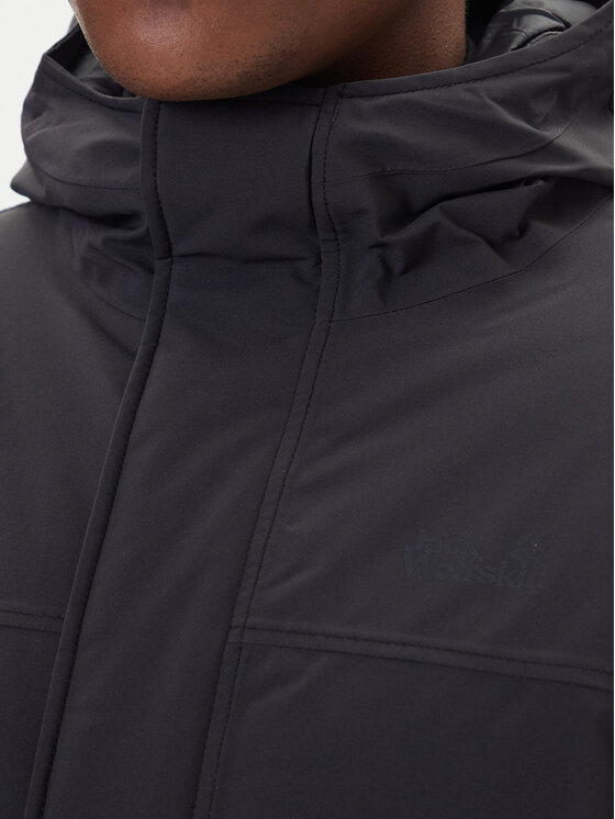 Jack Wolfskin Jack Wolfskin Wintermantel Cold Camp A65022 Schwarz Regular Fit