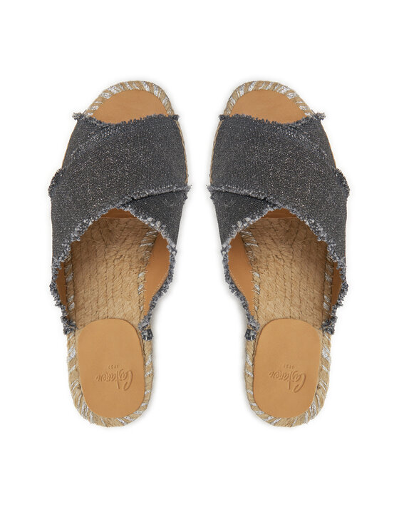Castañer Castañer Espadrilles Palmera/032 021775 Grau