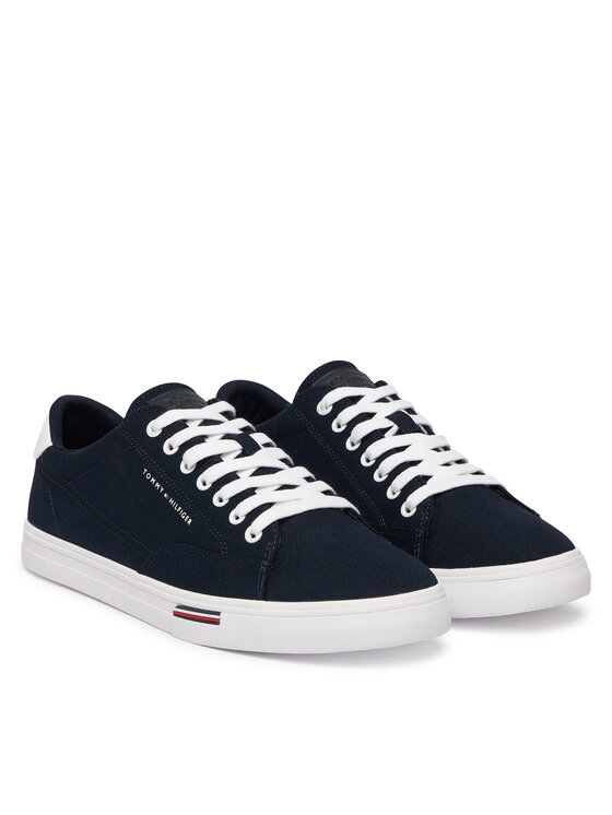 Tommy Hilfiger Tommy Hilfiger Tenisówki Vulc Core Rwb Long FM0FM05813 Granatowy