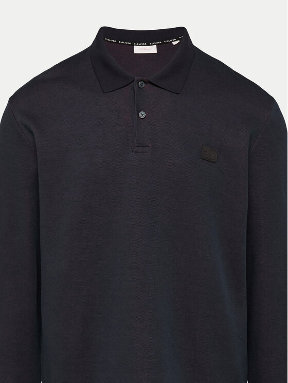 s.Oliver s.Oliver Poloshirt 2153475 Dunkelblau Regular Fit