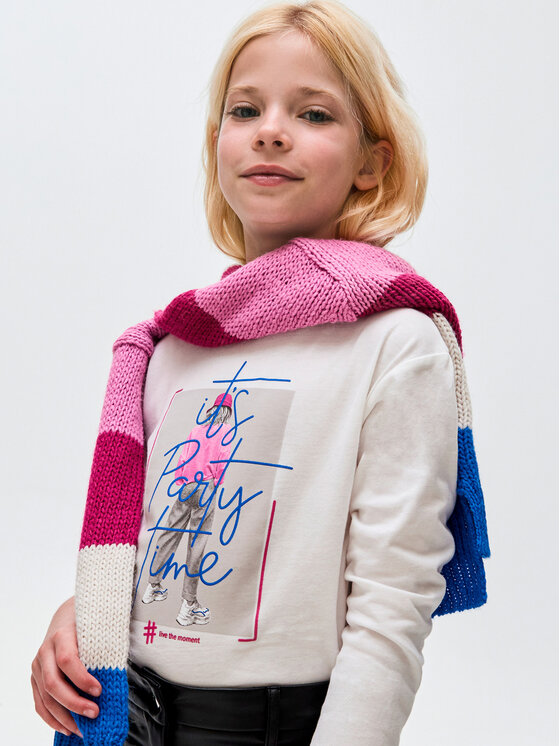 Mayoral Mayoral Bluse 7.057 Écru Regular Fit