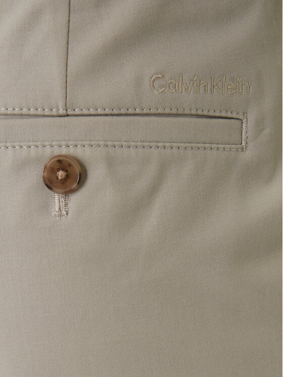 Calvin Klein Calvin Klein Chino hlače LV04LE612G Bež Slim Fit