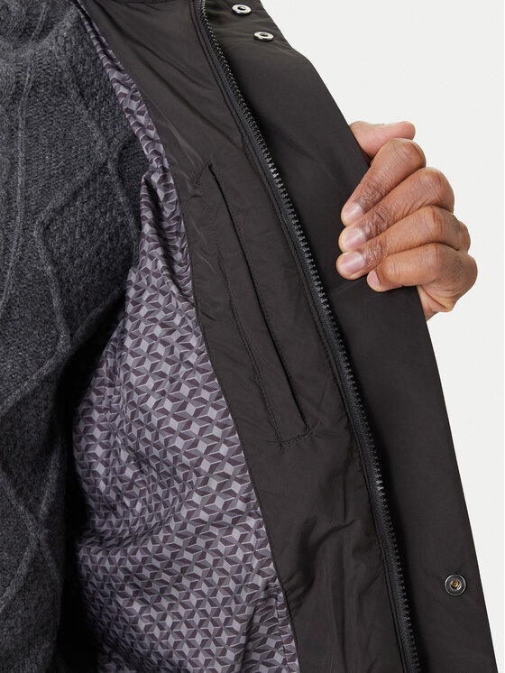 Geox Geox Zimné bundy Pieve M5628N T3270 F9000 Čierna Regular Fit