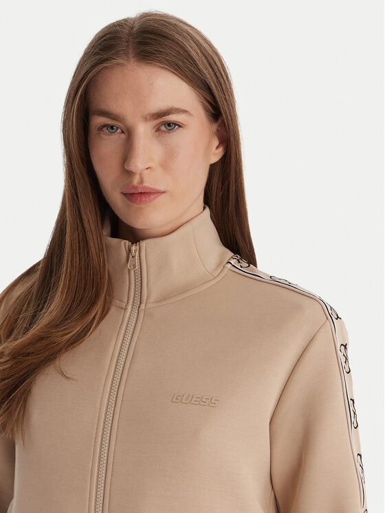 Guess Guess Majica dugih rukava V2YQ16 KB3P2 Bež Regular Fit