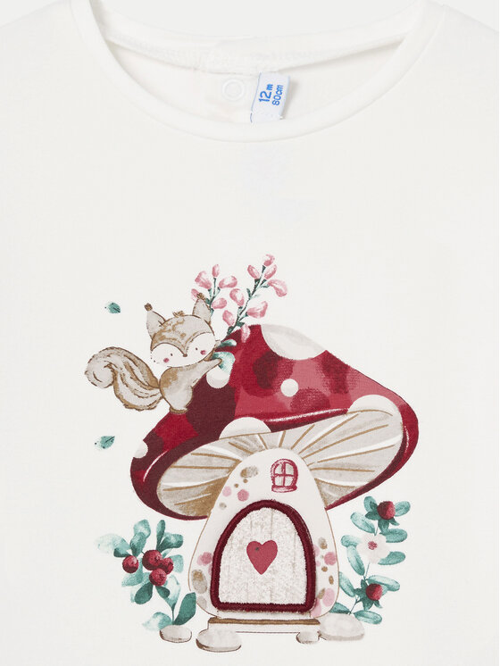 Mayoral Mayoral Bluse 2050 Écru Regular Fit