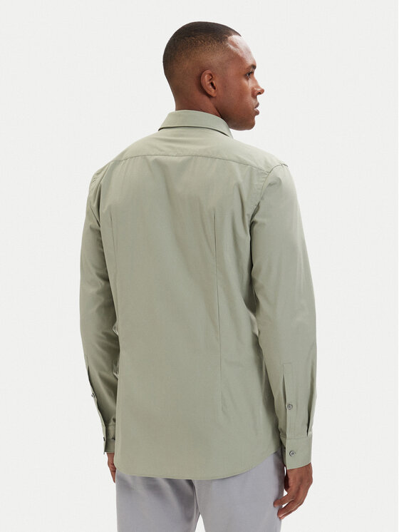 HUGO HUGO Košeľa Kenno 50289499 Svetlo zelená Slim Fit