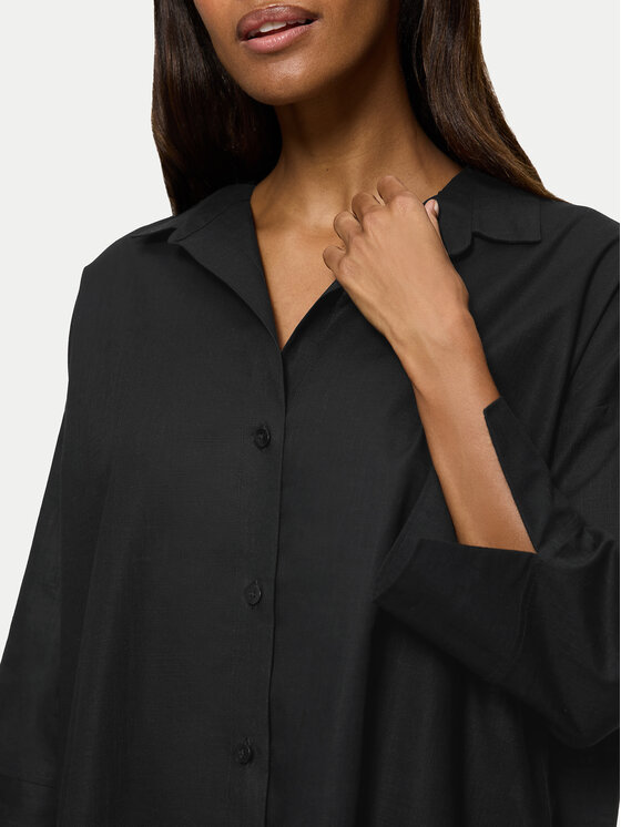Triumph Triumph Cămașă Summer 10222569 Negru Oversize