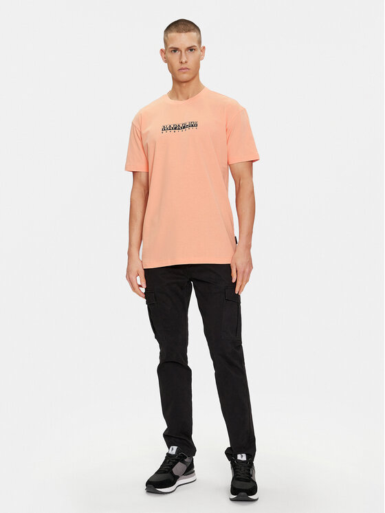 Napapijri Napapijri Тишърт NP0A4H8S Розов Regular Fit