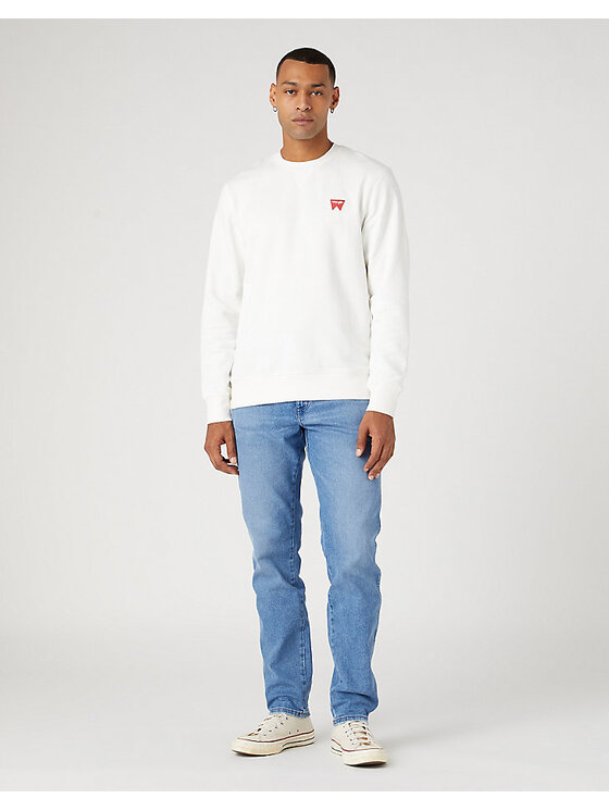 Wrangler Wrangler Jeansy RIVER Niebieski Straight Fit