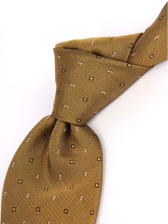 LARS LARS Kravata P3092 Dvoubarevné zlato