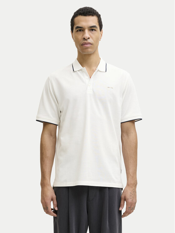Jack & Jones Jack & Jones Polo Blualves 12274681 Εκρού Regular Fit