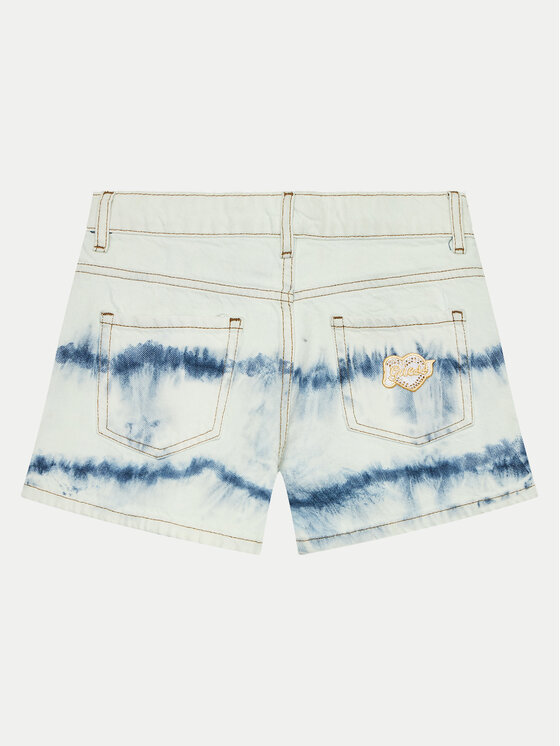 Guess Guess Дънкови шорти J4GD00 D45E0 Бял Regular Fit