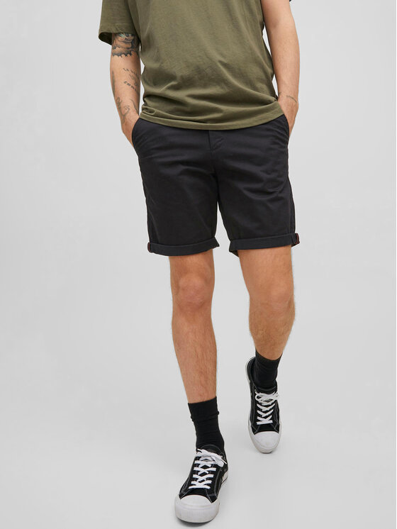 Jack&Jones Jack&Jones Kratke hlače Bowie 12165604 Crna Regular Fit