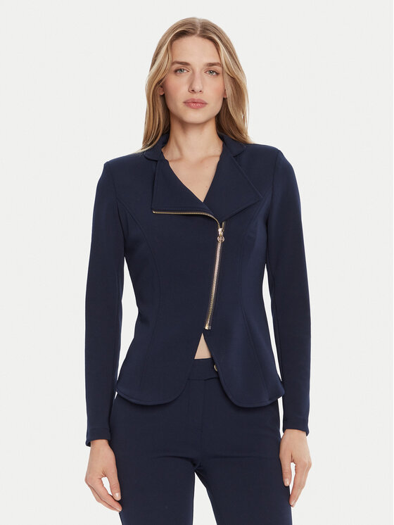 Rinascimento Rinascimento Švarkas CFC0125220003 Tamsiai mėlyna Slim Fit