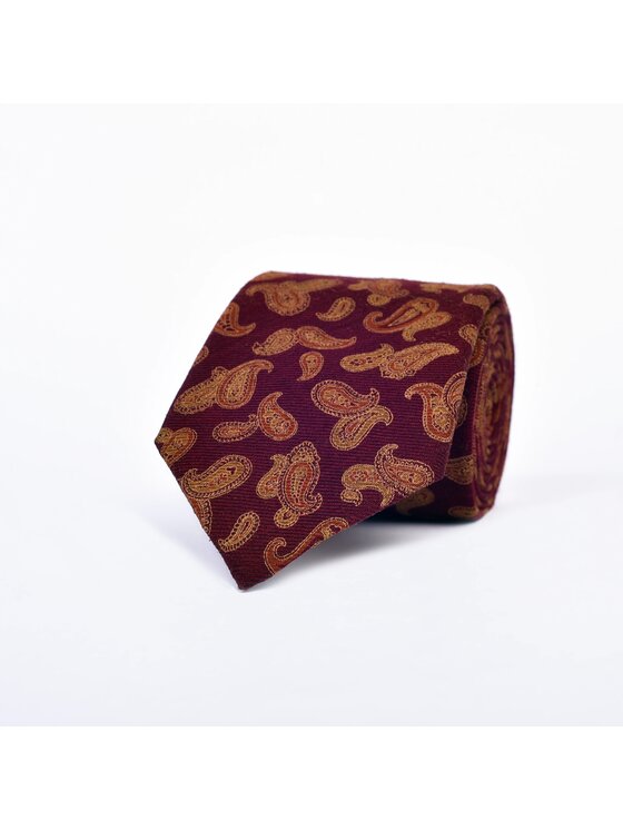 ELSNER ELSNER Γραβάτα WEŁNA A1073 Μπορντό