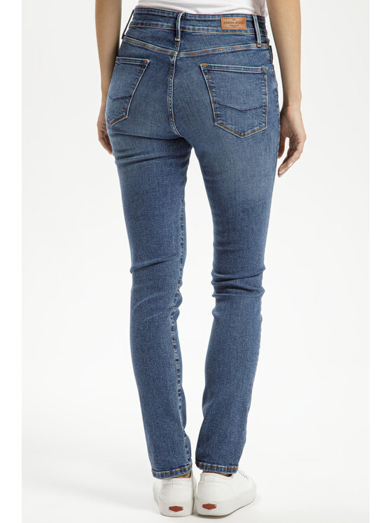 Cross Jeans Cross Jeans Jeansy P 532-006 Niebieski Slim Leg