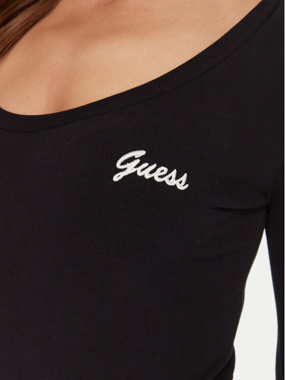 Guess Guess Body V5BP09 KCBF1 Fekete Slim Fit