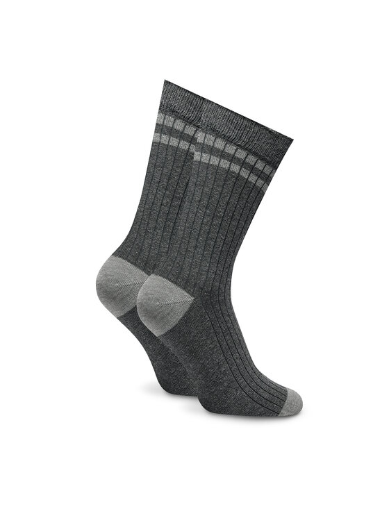 Pepe Jeans Pepe Jeans Set di 3 paia di calzini lunghi da uomo PMU30057 Grigio