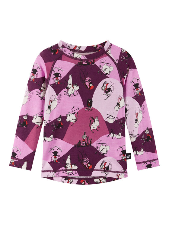 Reima Reima Set thermoaktive Unterwäsche Moomin Trivsam 5200021B Rosa