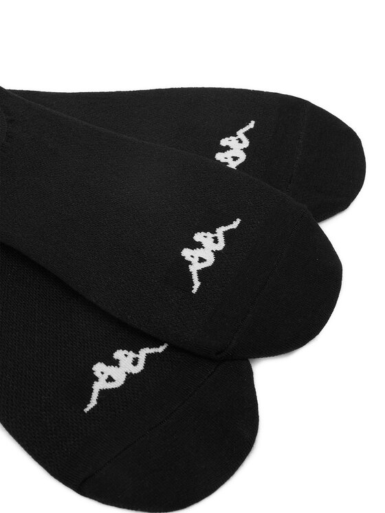Kappa Kappa Duge čarape CEO_KR_STAN_SS26 (3-PACK) Crna