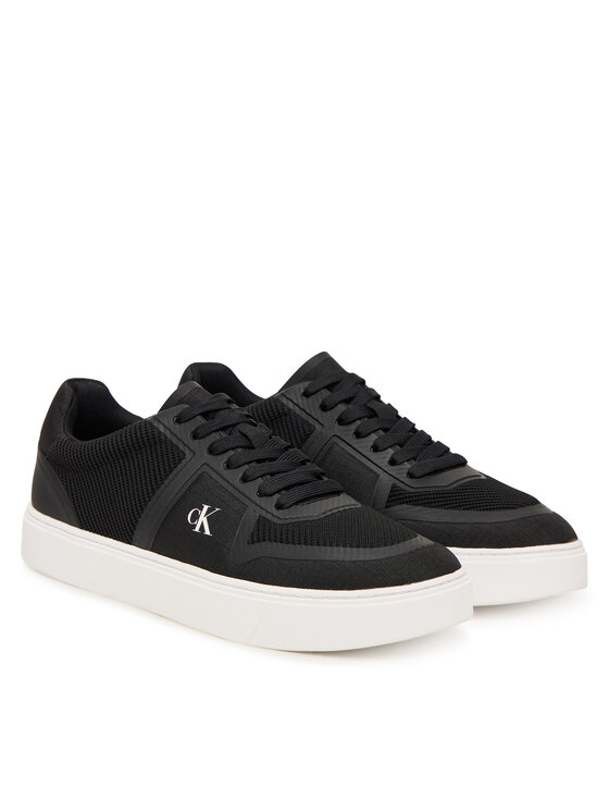 Calvin Klein Calvin Klein Sportcipők Claccic Cups Laceup Knit HM0HM02130 Fekete