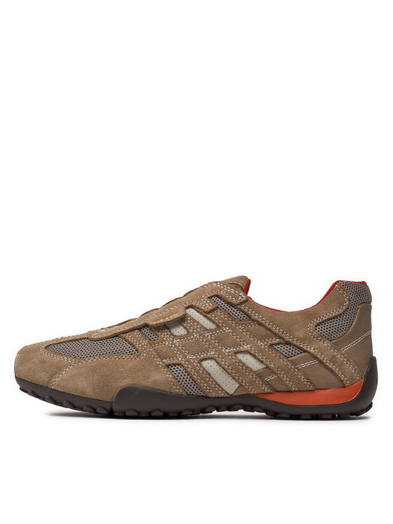 Geox Geox Półbuty U Snake L U4207L 02214 C0845 Beżowy