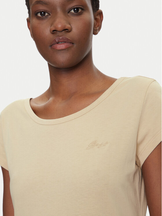 BOSS BOSS Ежедневна рокля C_Enesi_2 50536742 Бежов Regular Fit