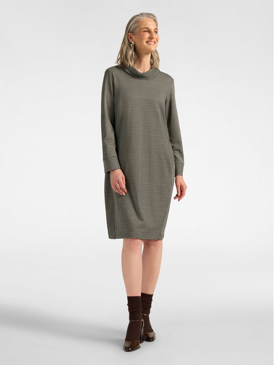 Elena Mirò Elena Mirò Sukienka codzienna 7006Z000132N001 Czarny Regular Fit