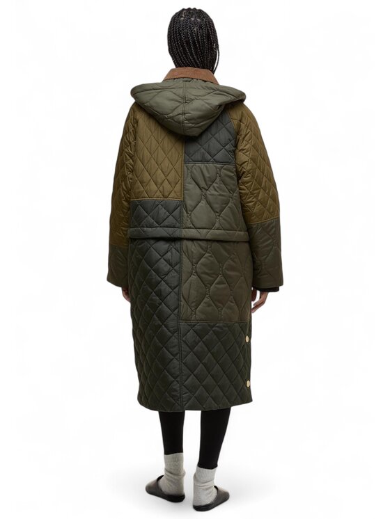 Barbour Barbour Cappotto q-dav-59541 Verde Regular Fit