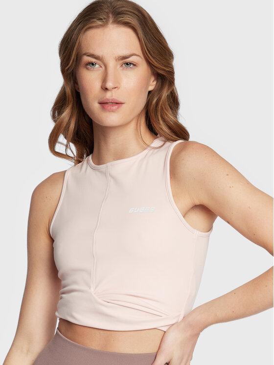 Top V2BP03 MC04Z Rosa Slim Fit
