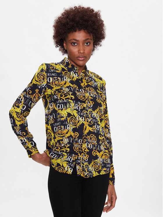 Versace Jeans Couture Versace Jeans Couture Сорочка 74HAL201 Чорний Regular Fit