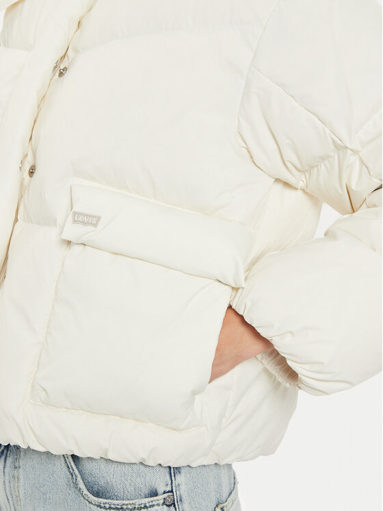 Levi's® Levi's® Пухено яке Western Bubble A8527-0001 Екрю Regular Fit