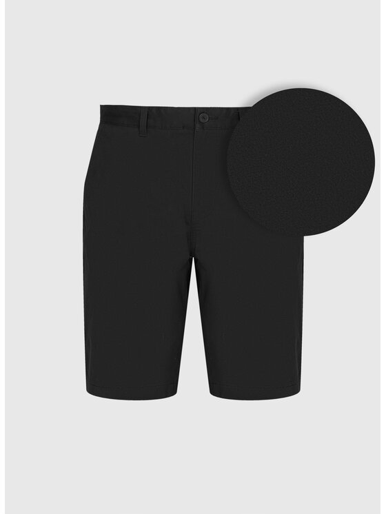 Pako Lorente Pako Lorente Szorty materiałowe P26SN-WS-007 Czarny Regular Fit