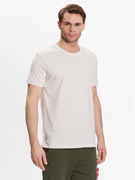 Alpha Industries Set dveh majic USN Blood Chit T 2 Bela Regular Fit