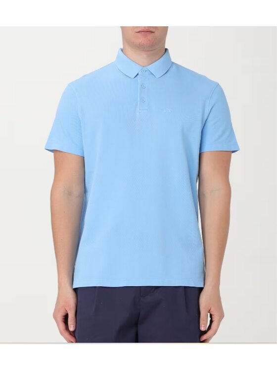 Armani Exchange Armani Exchange Polokošeľa 3DZFAB ZJXUZ Modrá Regular Fit